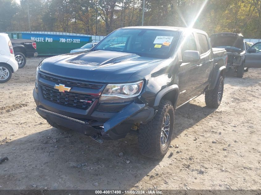 2018 Chevrolet Colorado Zr2 VIN: 1GCGTEEN8J1135892 Lot: 40817498