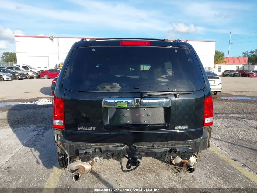 2013 Honda Pilot Ex-L VIN: 5FNYF3H50DB044252 Lot: 40817527