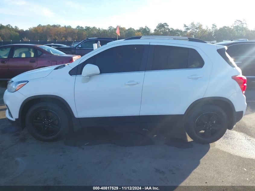 2019 Chevrolet Trax Lt VIN: 3GNCJLSB0KL343432 Lot: 40817529