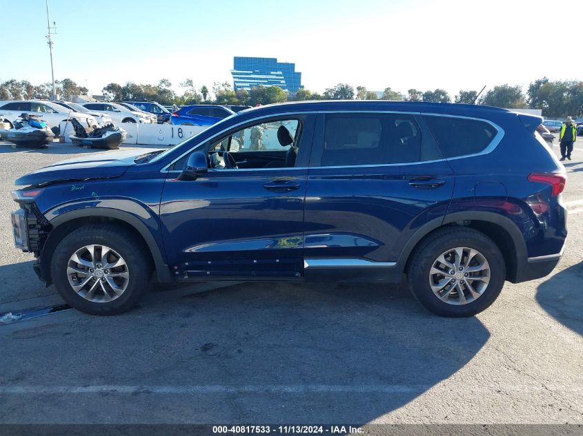 2019 Hyundai Santa Fe Se VIN: 5NMS23AD3KH031574 Lot: 40817533