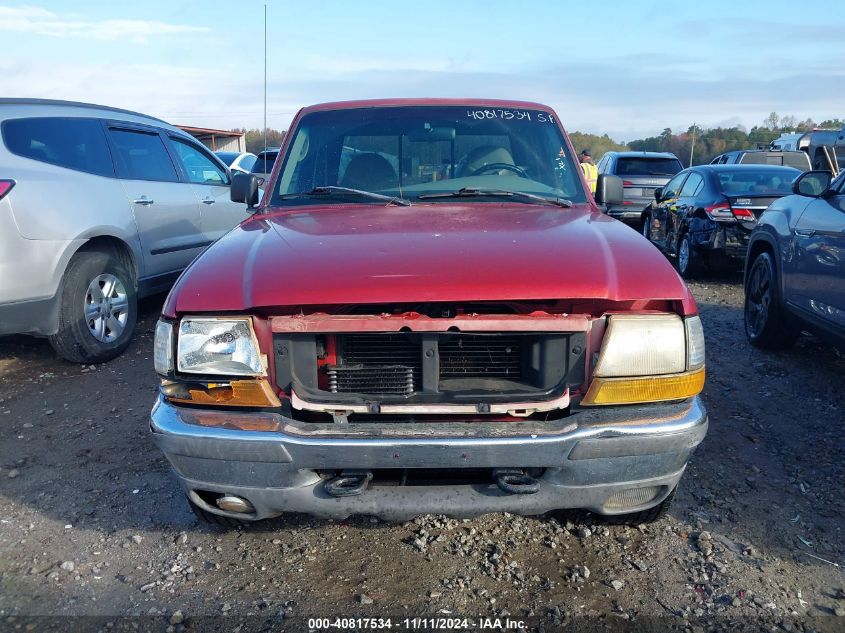 1998 Ford Ranger Super Cab VIN: 1FTZR15U0WPB59485 Lot: 40817534