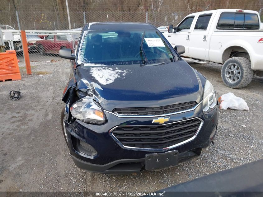 2017 Chevrolet Equinox Ls VIN: 2GNFLEEK5H6245363 Lot: 40817537