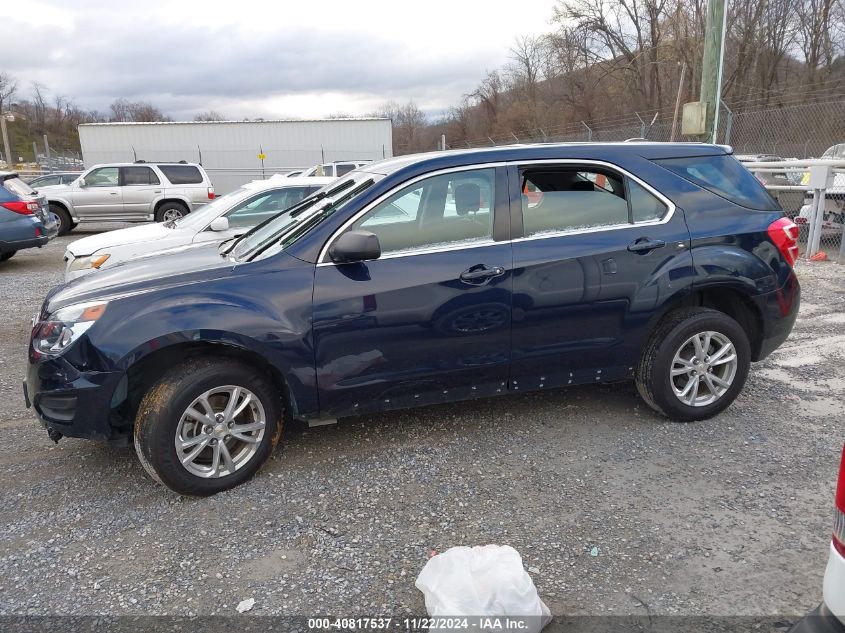 2017 CHEVROLET EQUINOX LS - 2GNFLEEK5H6245363