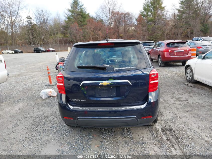 2017 Chevrolet Equinox Ls VIN: 2GNFLEEK5H6245363 Lot: 40817537