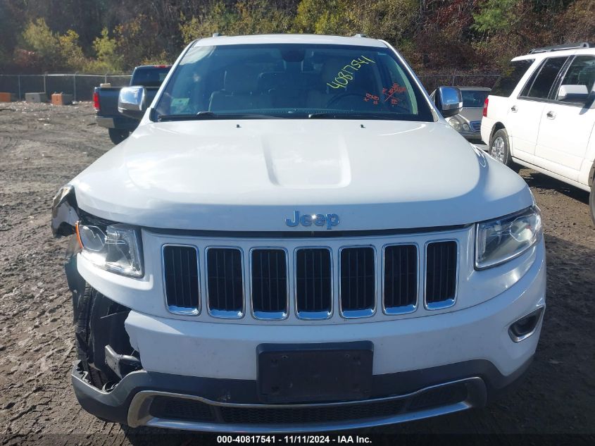 2014 Jeep Grand Cherokee Limited VIN: 1C4RJFBT8EC481863 Lot: 40817541