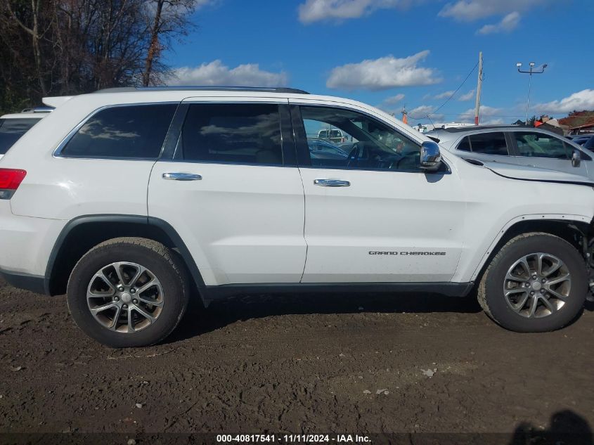 2014 Jeep Grand Cherokee Limited VIN: 1C4RJFBT8EC481863 Lot: 40817541