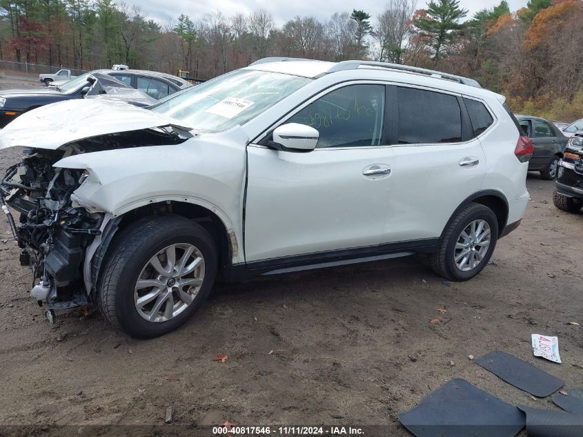 2019 Nissan Rogue Sv VIN: 5N1AT2MV4KC705572 Lot: 40817546