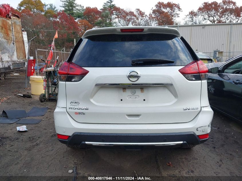 2019 Nissan Rogue Sv VIN: 5N1AT2MV4KC705572 Lot: 40817546