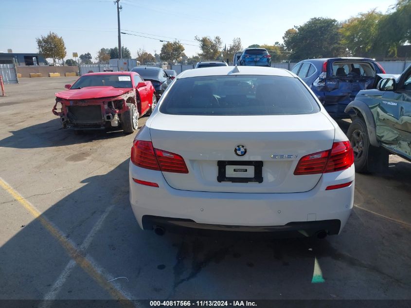 2015 BMW 535I VIN: WBA5B1C5XFG128465 Lot: 40817566