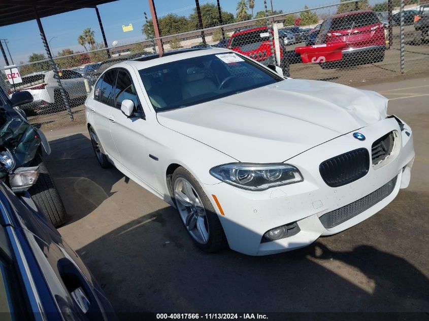 2015 BMW 535I VIN: WBA5B1C5XFG128465 Lot: 40817566