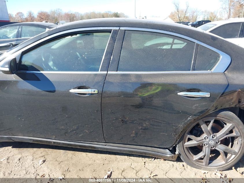 2014 Nissan Maxima 3.5 Sv VIN: 1N4AA5AP8EC449688 Lot: 40817581