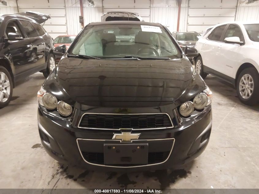 2012 Chevrolet Sonic 2Lt VIN: 1G1JC5SH8C4105497 Lot: 40817593