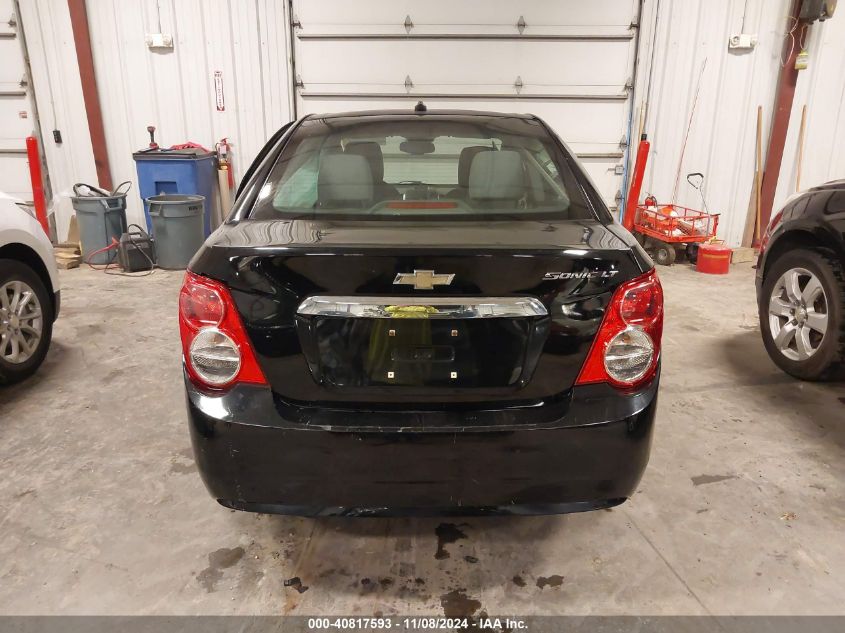 2012 Chevrolet Sonic 2Lt VIN: 1G1JC5SH8C4105497 Lot: 40817593