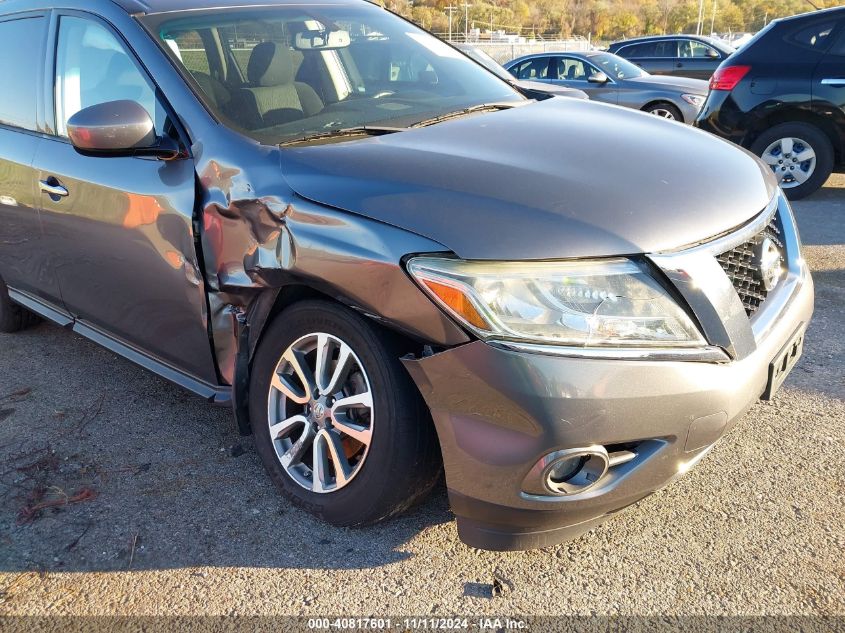 2016 Nissan Pathfinder Sv VIN: 5N1AR2MMXGC629580 Lot: 40817601