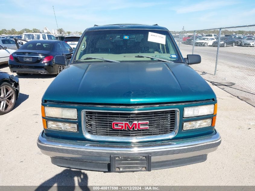 1998 GMC Suburban 1500 Sl VIN: 3GKEC16RXWG503987 Lot: 40817598