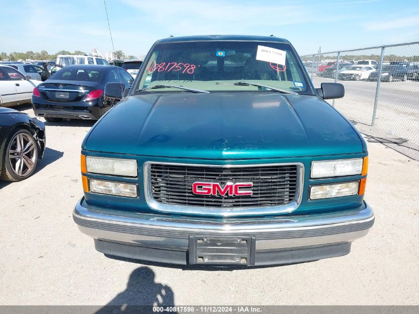 1998 GMC Suburban 1500 Sl VIN: 3GKEC16RXWG503987 Lot: 40817598