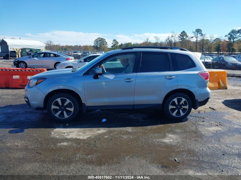 2018 Subaru Forester 2.5I Limited VIN: JF2SJAJC7JH501198 Lot: 40817602