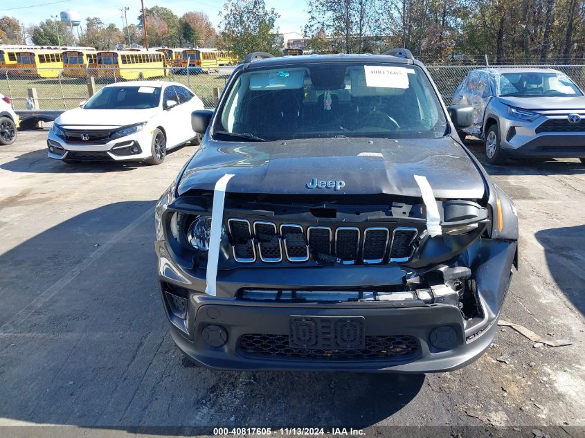 2019 Jeep Renegade Sport Fwd VIN: ZACNJAAB8KPK49343 Lot: 40817605