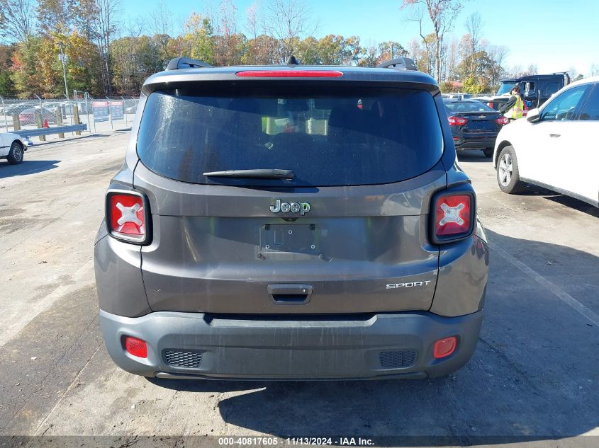 2019 Jeep Renegade Sport Fwd VIN: ZACNJAAB8KPK49343 Lot: 40817605