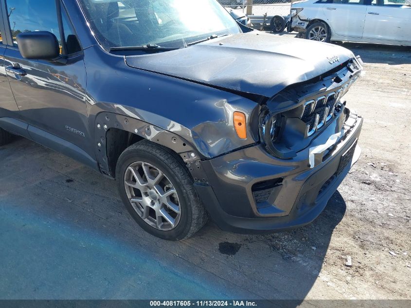 2019 Jeep Renegade Sport Fwd VIN: ZACNJAAB8KPK49343 Lot: 40817605