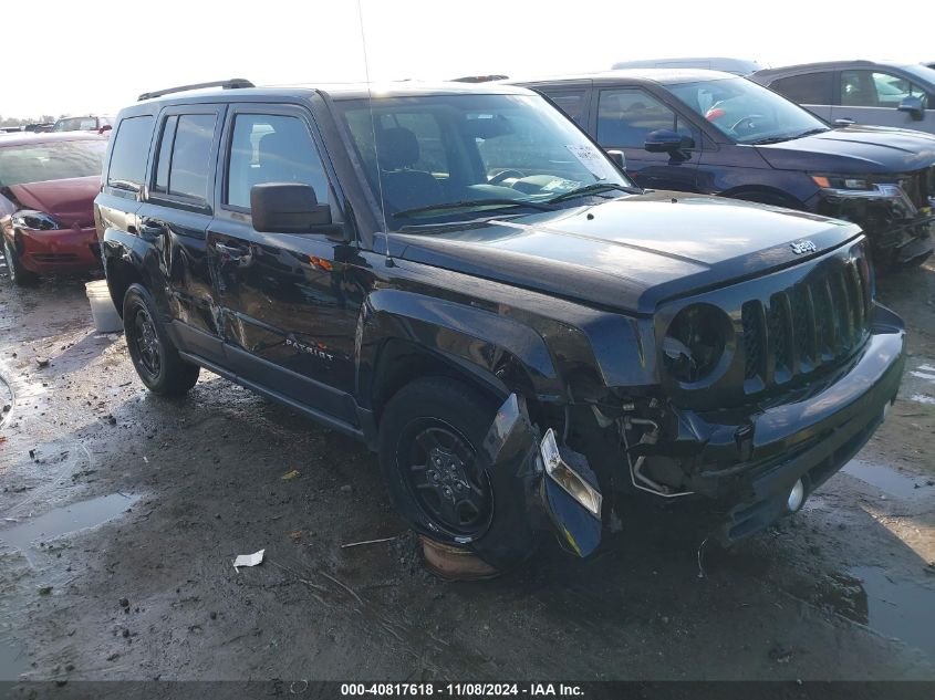 VIN 1C4NJRBB5FD382548 2015 Jeep Patriot, Sport no.1