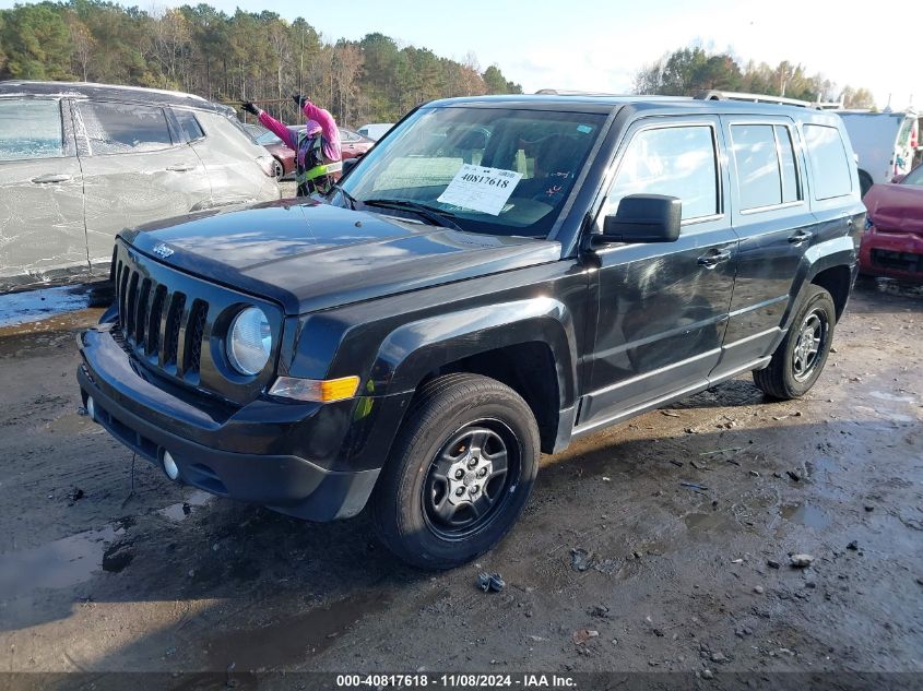 VIN 1C4NJRBB5FD382548 2015 Jeep Patriot, Sport no.2