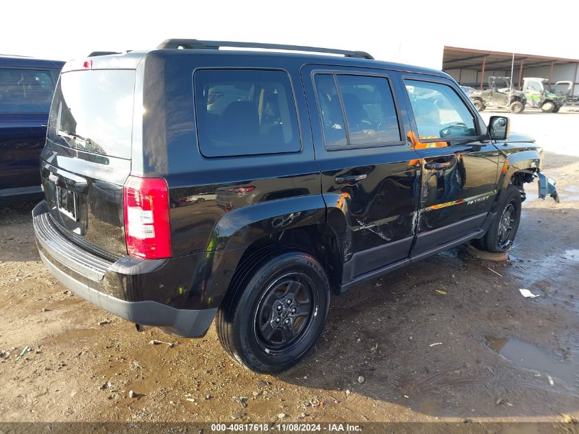 VIN 1C4NJRBB5FD382548 2015 Jeep Patriot, Sport no.4