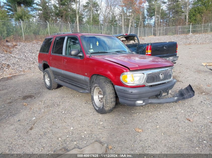 1998 Mercury Mountaineer VIN: 4M2ZU55P5WUJ15798 Lot: 40817625