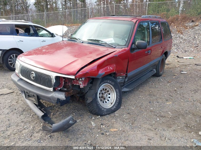 1998 Mercury Mountaineer VIN: 4M2ZU55P5WUJ15798 Lot: 40817625