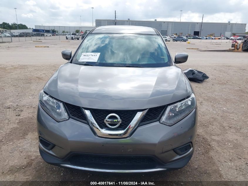 2016 Nissan Rogue S VIN: 5N1AT2MN6GC870966 Lot: 40817641