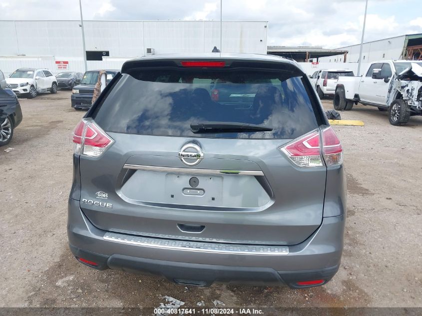 2016 Nissan Rogue S VIN: 5N1AT2MN6GC870966 Lot: 40817641