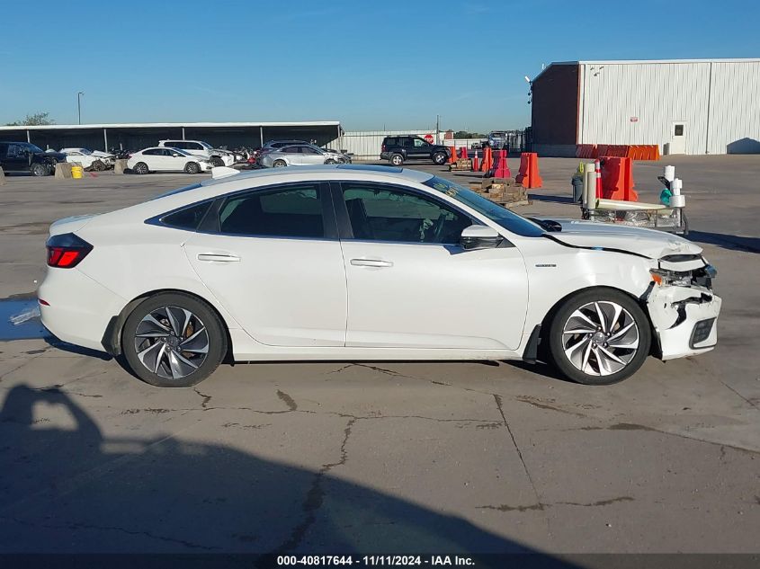 2019 Honda Insight Touring VIN: 19XZE4F97KE011903 Lot: 40817644