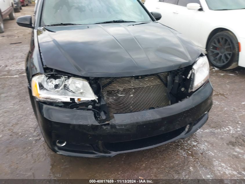 2012 Dodge Avenger Sxt Plus VIN: 1C3CDZEG9CN264602 Lot: 40817659