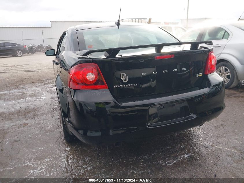 2012 Dodge Avenger Sxt Plus VIN: 1C3CDZEG9CN264602 Lot: 40817659