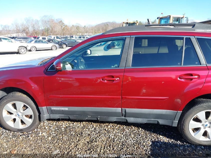 2012 Subaru Outback 2.5I Limited VIN: 4S4BRBKC5C3301086 Lot: 40817665