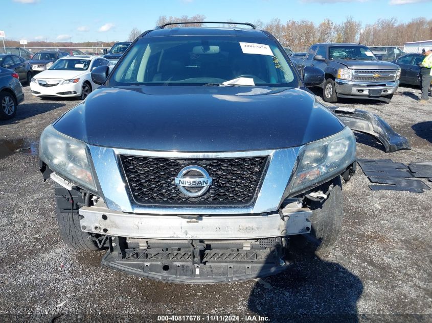 2014 Nissan Pathfinder Sl VIN: 5N1AR2MM0EC702579 Lot: 40817678