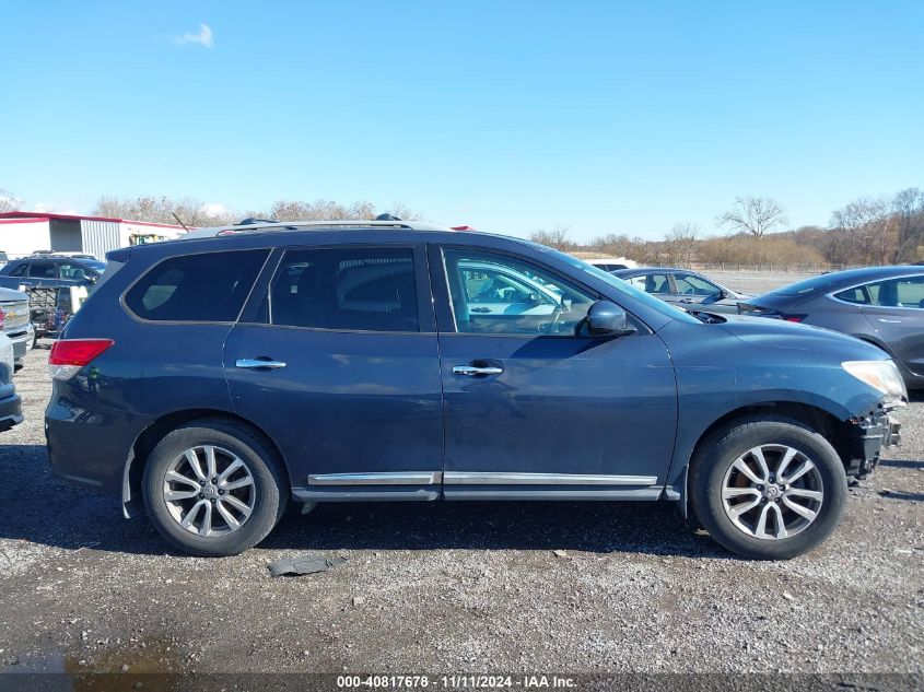 2014 Nissan Pathfinder Sl VIN: 5N1AR2MM0EC702579 Lot: 40817678