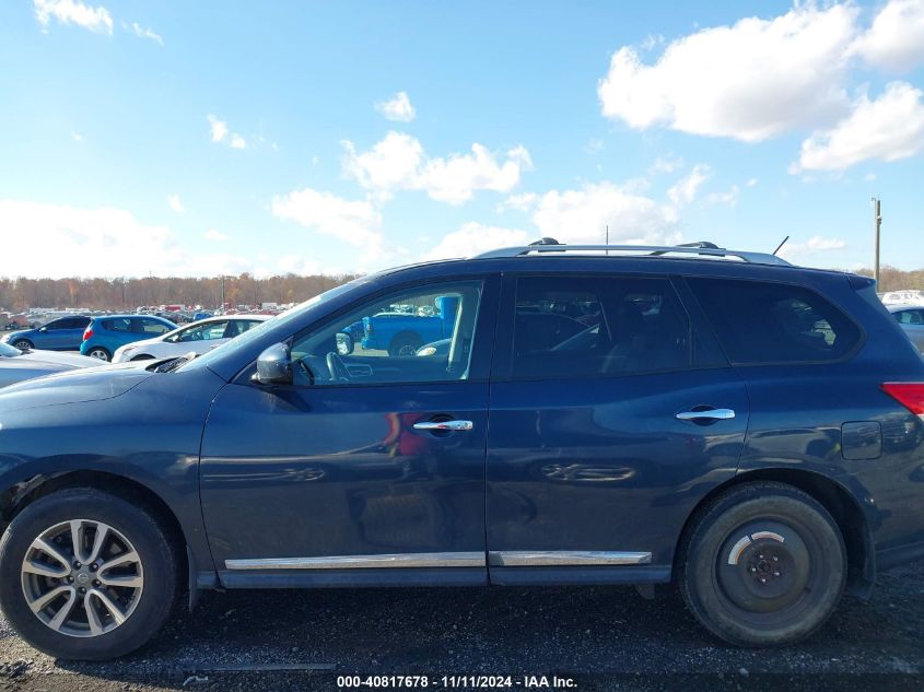 2014 Nissan Pathfinder Sl VIN: 5N1AR2MM0EC702579 Lot: 40817678