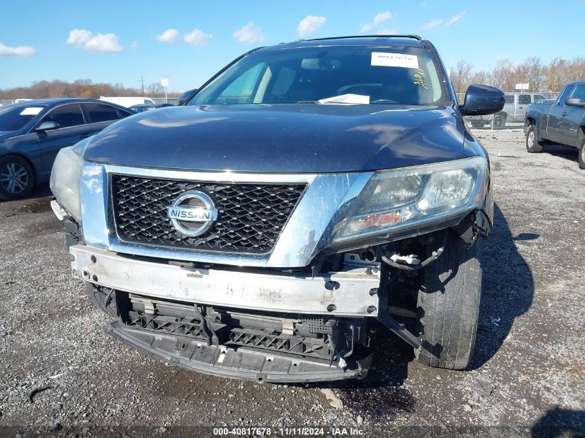 2014 Nissan Pathfinder Sl VIN: 5N1AR2MM0EC702579 Lot: 40817678