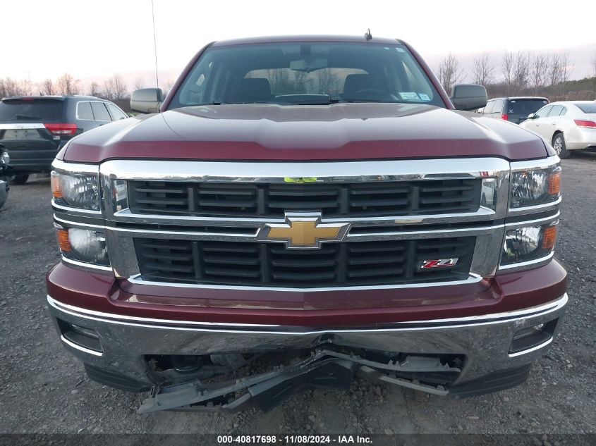 2014 Chevrolet Silverado 1500 2Lt VIN: 1GCUKREC6EF195156 Lot: 40817698