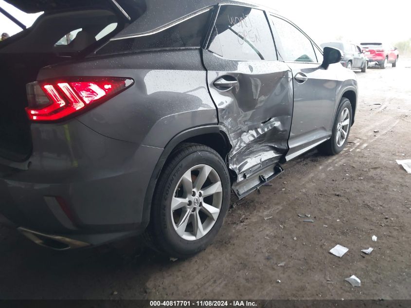 2017 Lexus Rx 350 VIN: 2T2ZZMCA1HC034776 Lot: 40817701