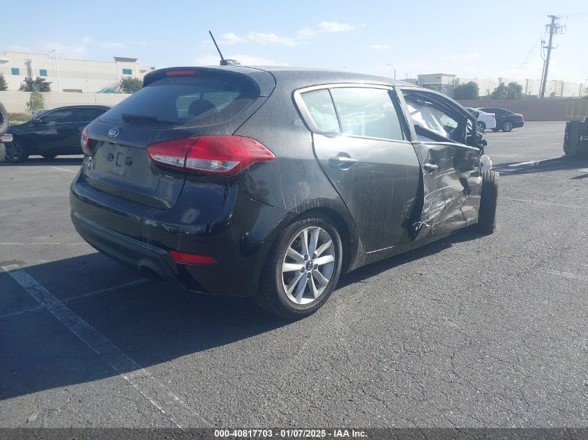 VIN KNAFK5A88H5671563 2017 KIA Forte, LX no.4