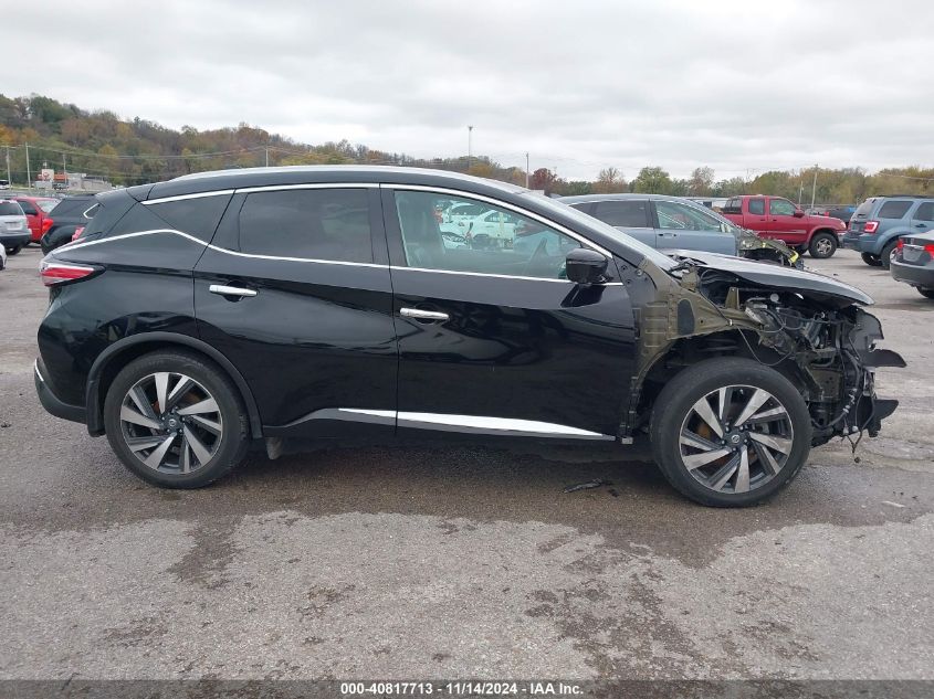 2017 Nissan Murano Platinum VIN: 5N1AZ2MHXHN124082 Lot: 40817713