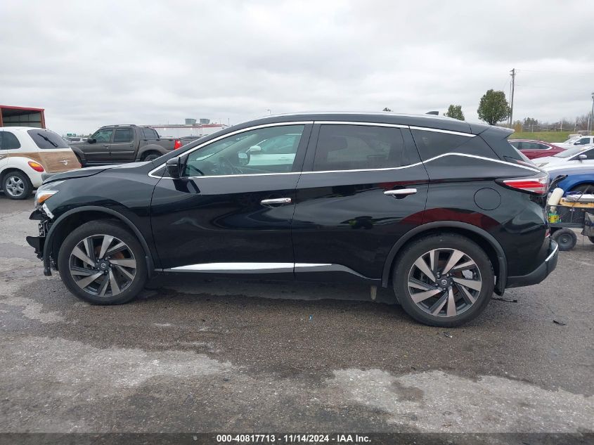 2017 Nissan Murano Platinum VIN: 5N1AZ2MHXHN124082 Lot: 40817713