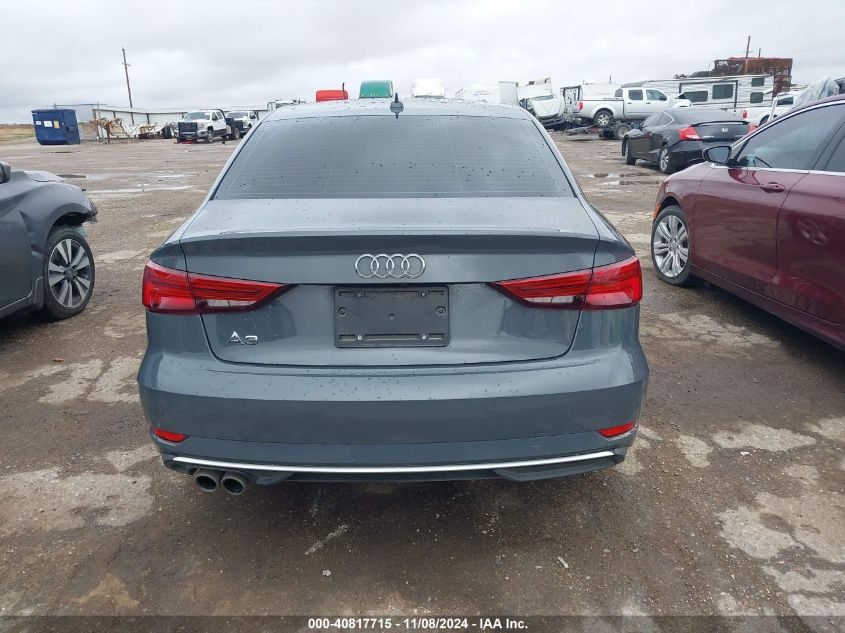 2017 Audi A3 2.0T Premium VIN: WAUAUGFF4H1039450 Lot: 40817715