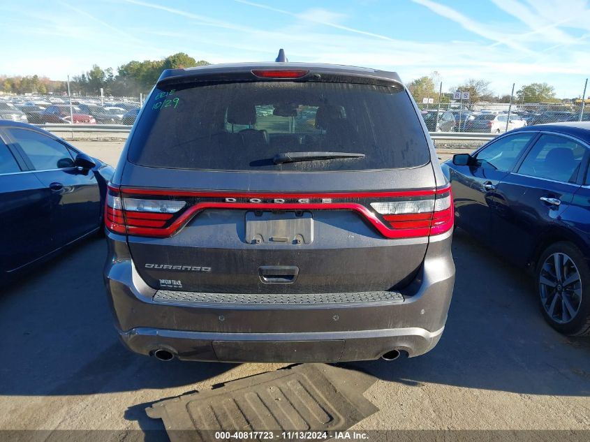 2016 Dodge Durango Sxt VIN: 1C4RDHAG5GC315083 Lot: 40817723