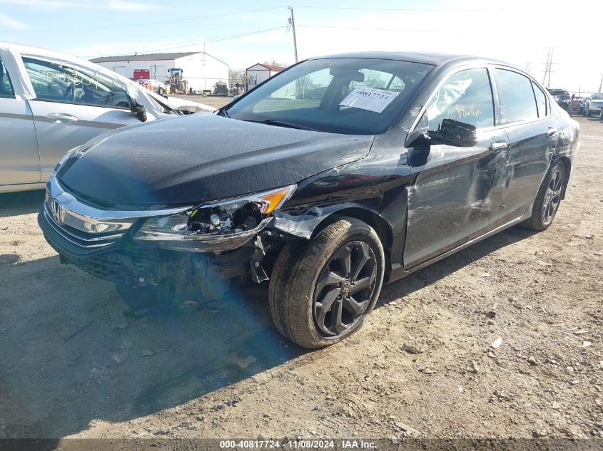 2016 Honda Accord Ex VIN: 1HGCR2F76GA171554 Lot: 40817724