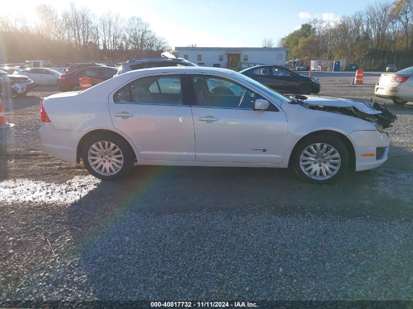 2010 Ford Fusion Hybrid VIN: 3FADP0L34AR287532 Lot: 40817732