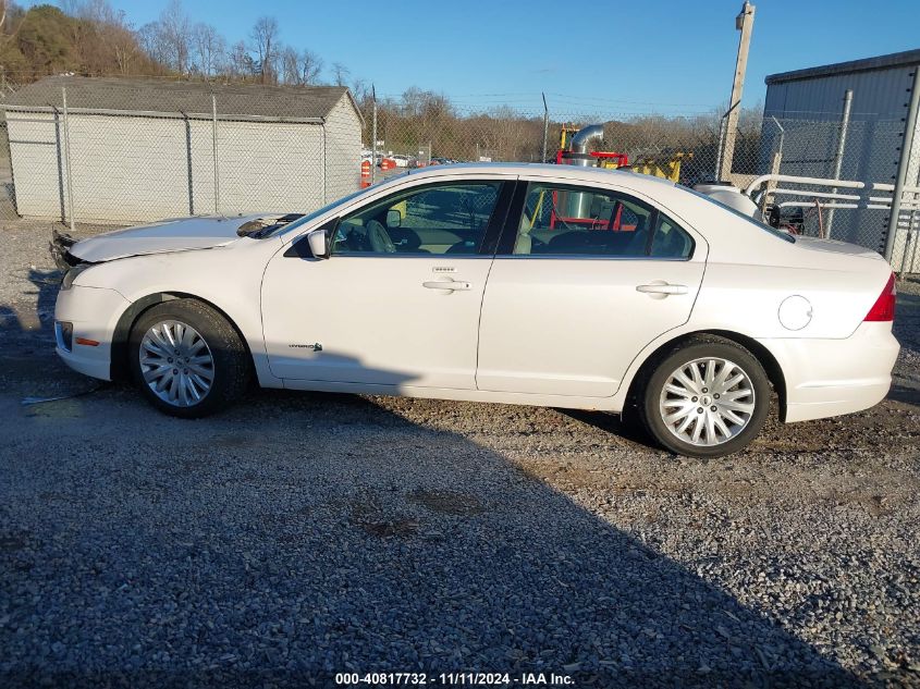 2010 Ford Fusion Hybrid VIN: 3FADP0L34AR287532 Lot: 40817732