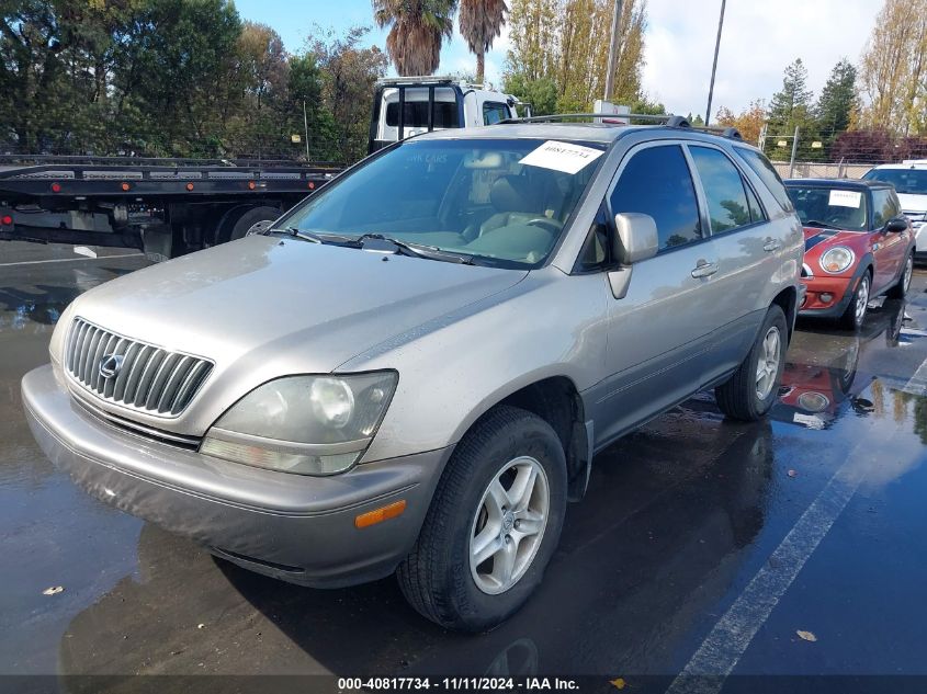 2000 Lexus Rx 300 VIN: JT6GF10U0Y0069943 Lot: 40817734